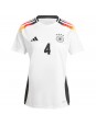 Tyskland Jonathan Tah #4 Replika Hemmakläder EM 2024 Kortärmad